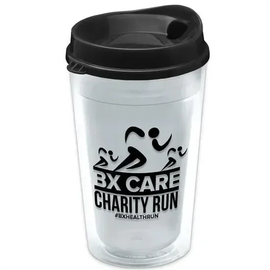 Insulated Transparent Tumbler with Sip Lid (16 oz.) — view 16