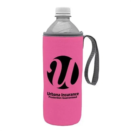 Insulated Water Bottle Caddy w/ Carry Strap
