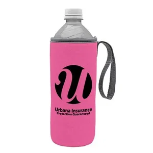 Insulated Water Bottle Caddy w/ Carry Strap