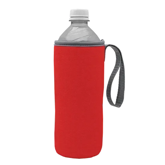 Insulated Water Bottle Caddy w/ Carry Strap — view 2
