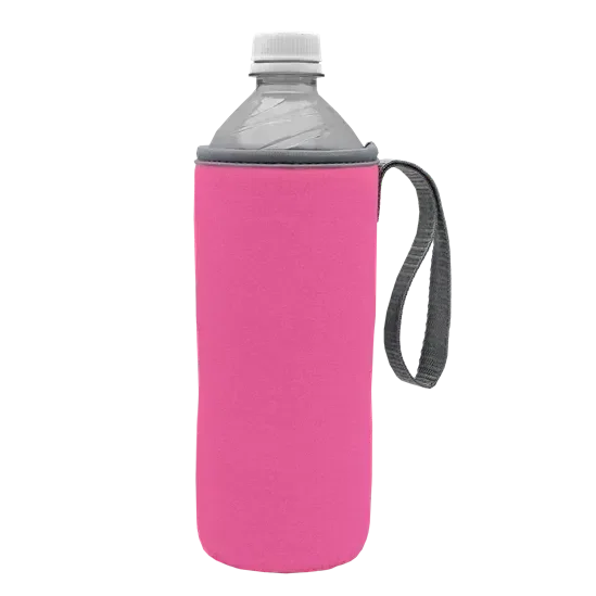 Insulated Water Bottle Caddy w/ Carry Strap — view 3