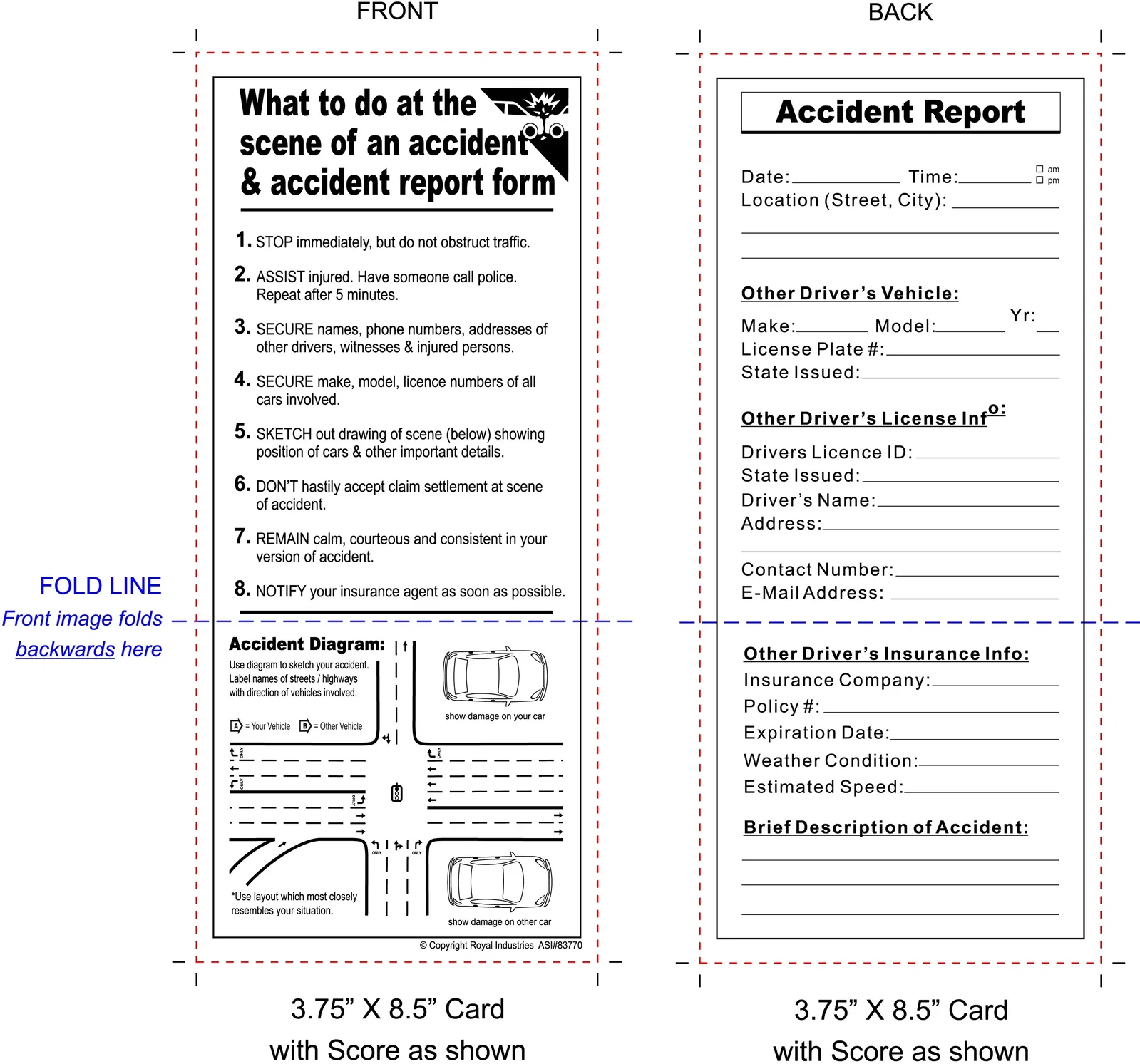 Personalized Insurance Card Holder Kit — view 2