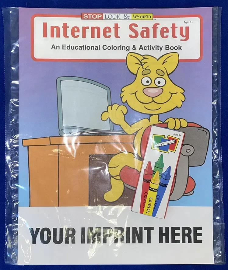 Internet Safety Coloring Book — view 3
