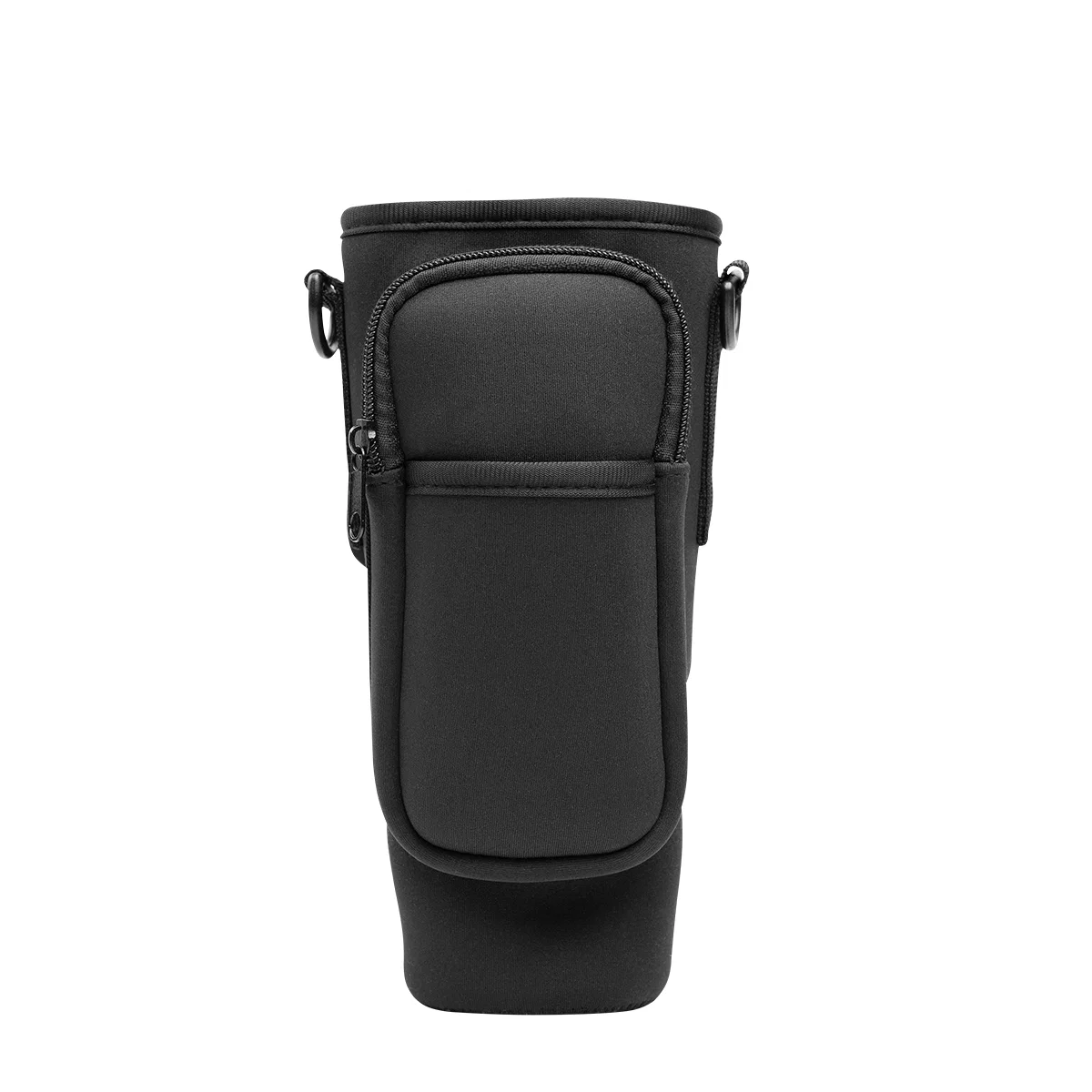 Cradle base holds a forty-ounce drink container upright