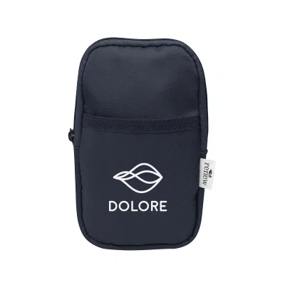 Front face presented flat for a printed mark
