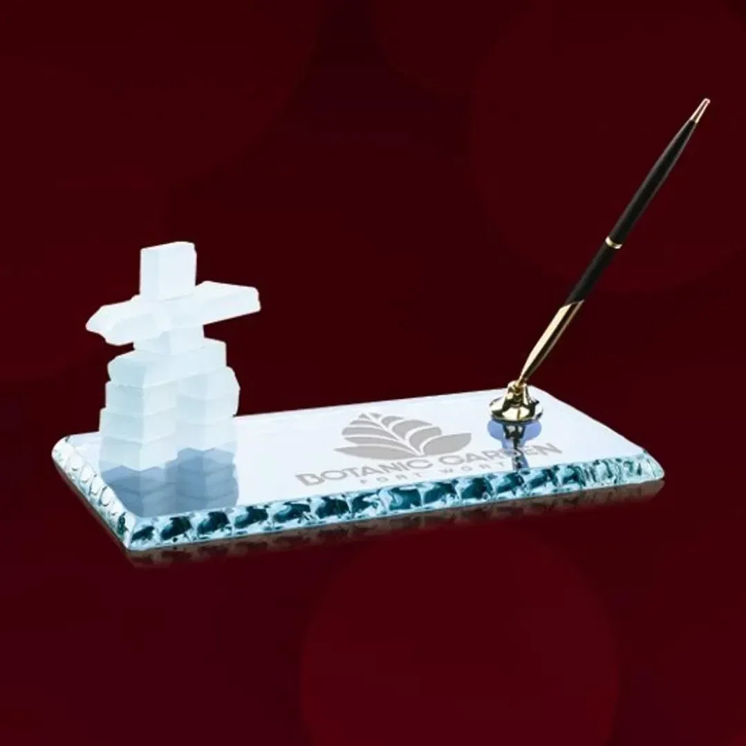Inukshuk Pen Set - Chipped Base — view 3