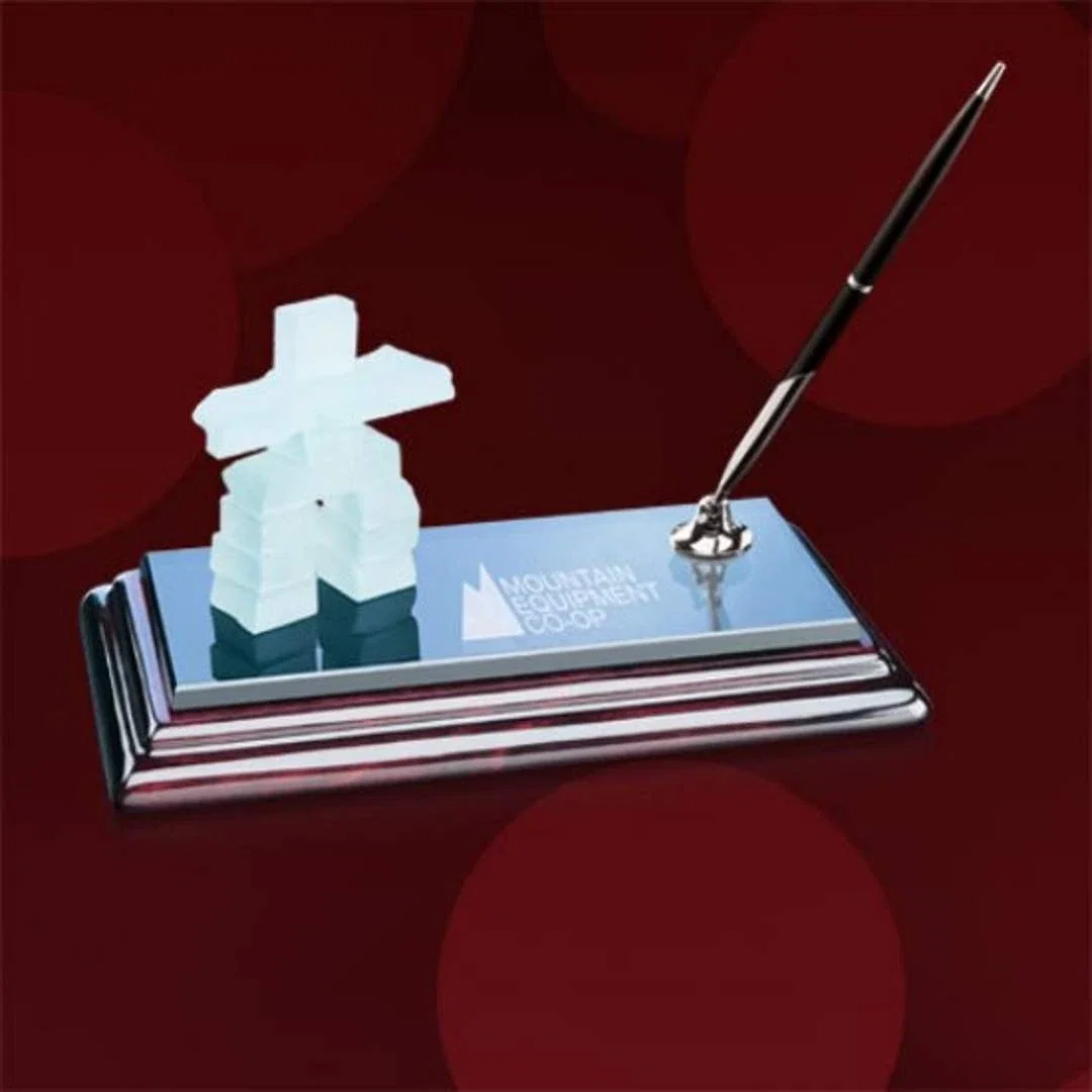 Inukshuk Pen Set - Chipped Base — view 4