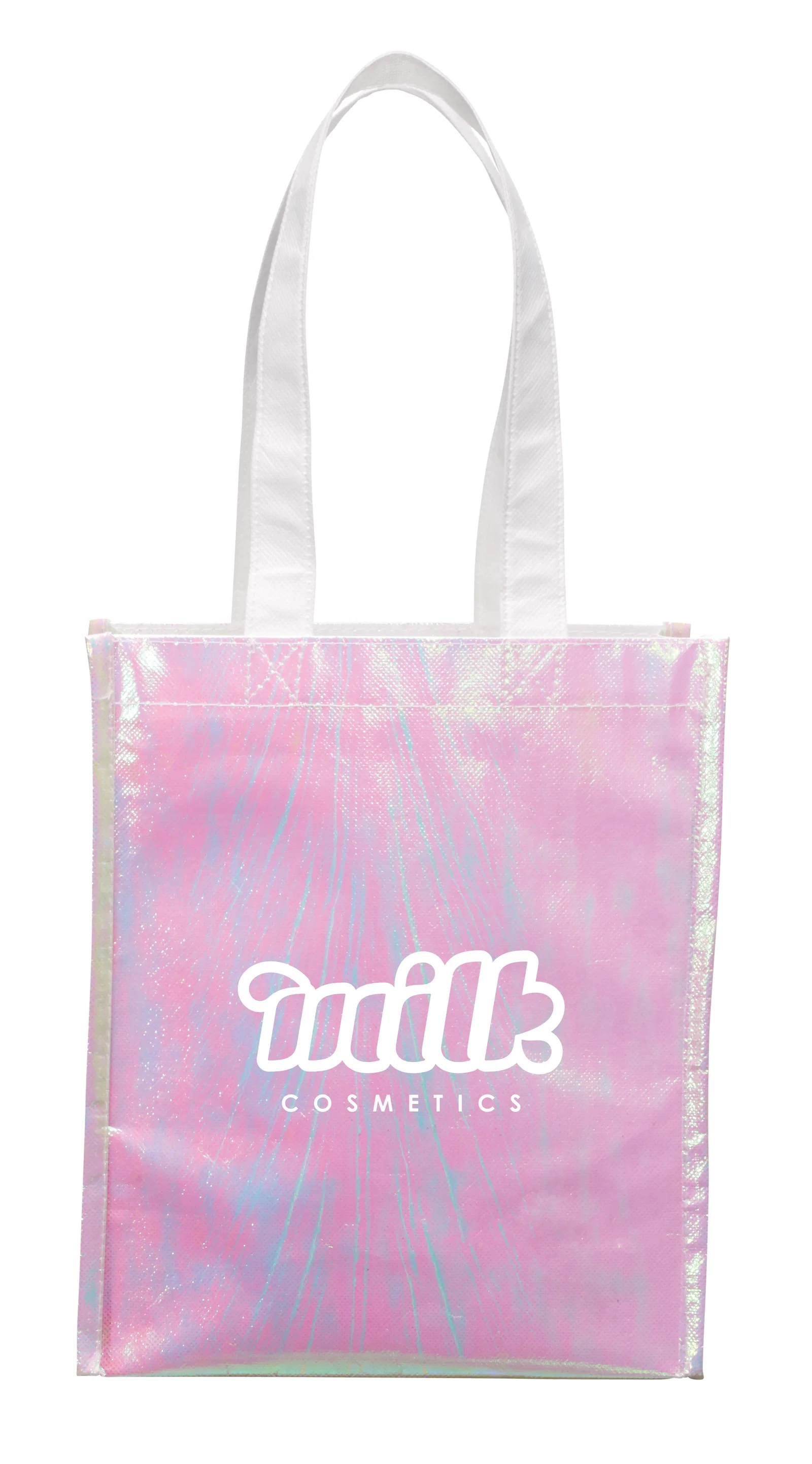 Custom Iridescent Non-Woven Tote Bag — view 7
