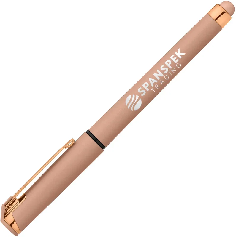 Islander Softy Monochrome Metallic Stylus Gel Pen — view 4