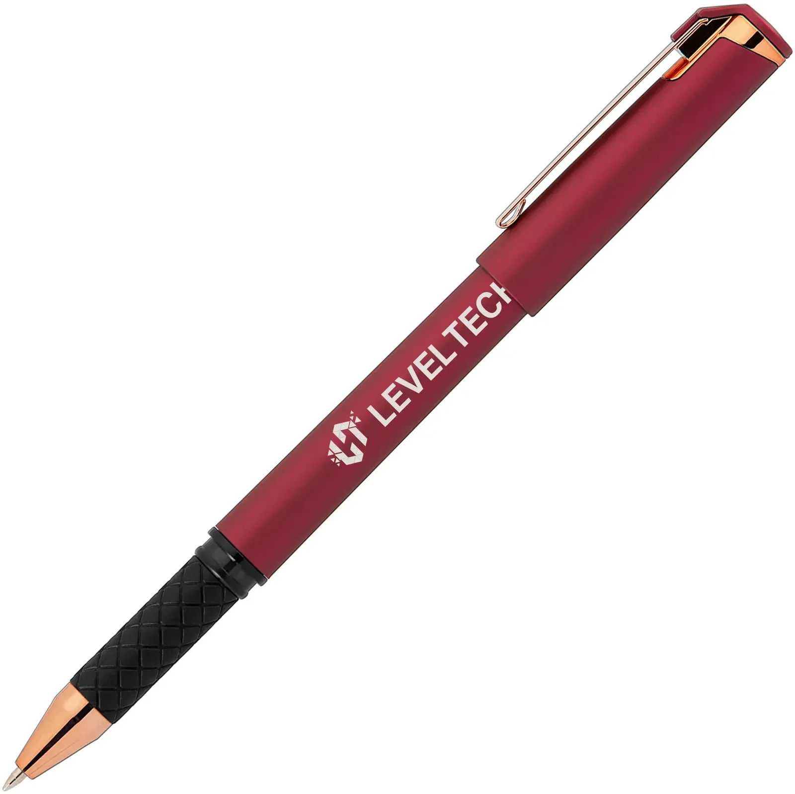 Islander Softy Rose Gold Metallic Designer Gel Pen w/ Stylus — view 3