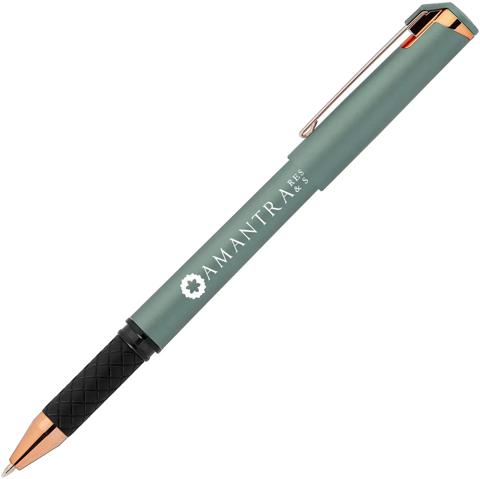 Islander Softy Rose Gold Metallic Designer Gel Pen w/ Stylus — view 4