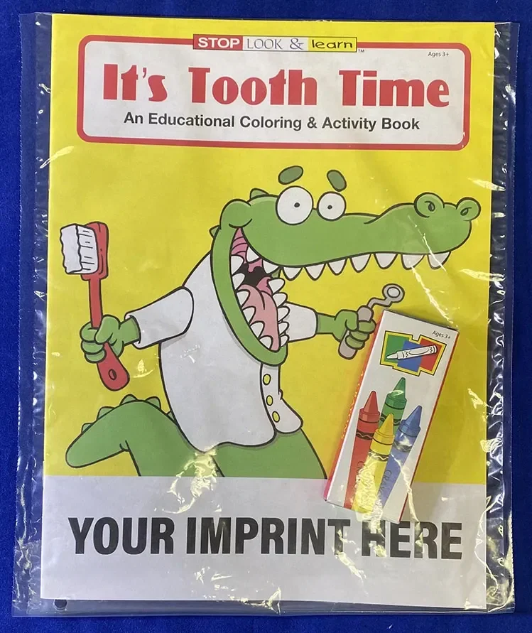 It's Tooth Time Coloring & Activity Book — view 2