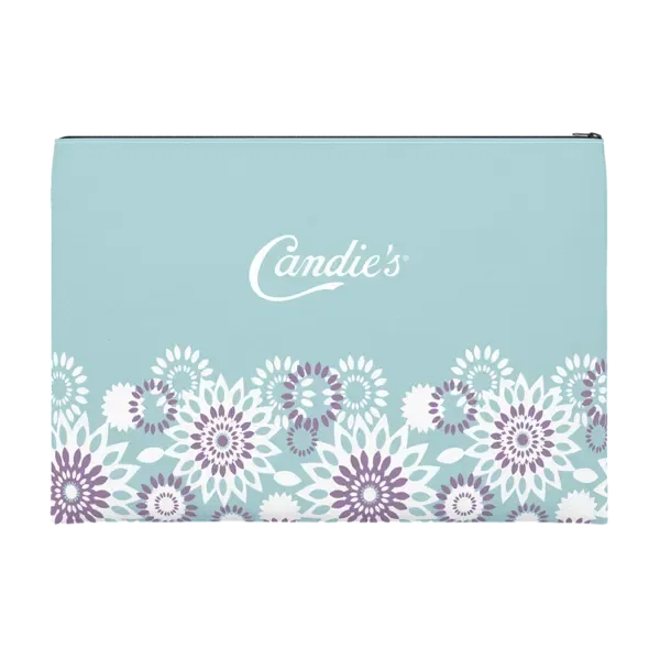 Ivory Large Zipper Bag