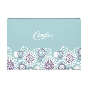 Ivory Large Zipper Bag
