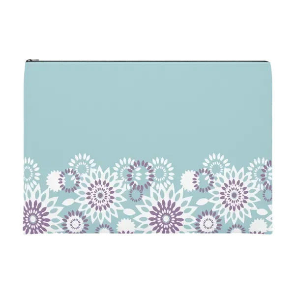 Ivory Large Zipper Bag — view 3