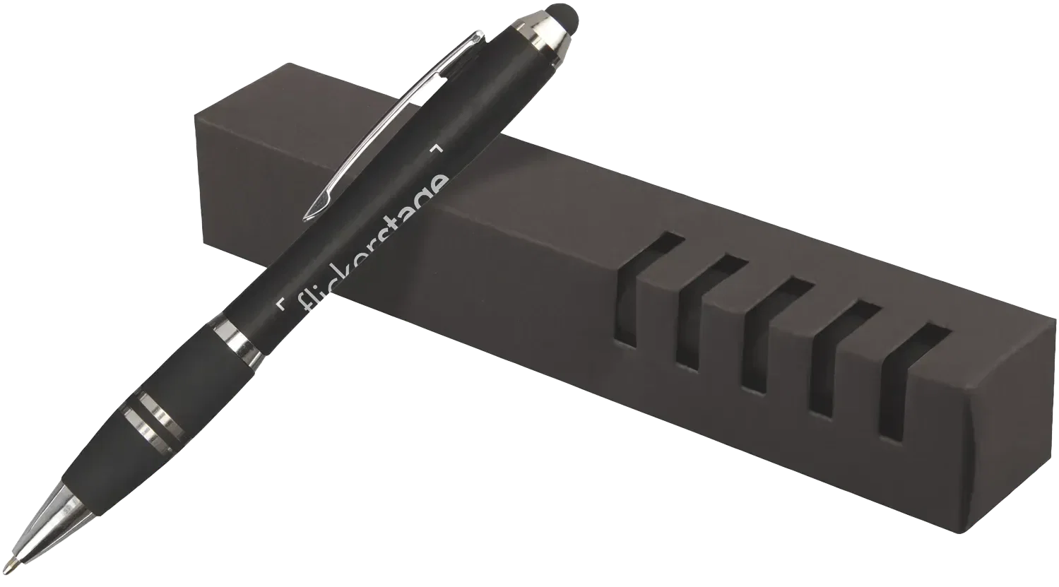 Personalized Chrome Stylus Pen Gift Set — view 2