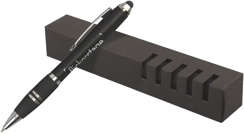 Personalized Chrome Stylus Pen Gift Set — view 2