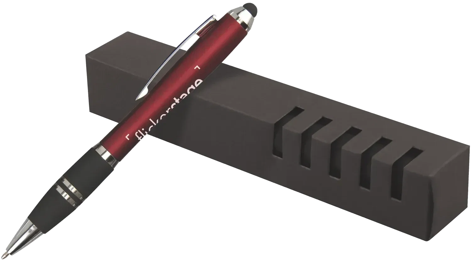 Personalized Chrome Stylus Pen Gift Set — view 4