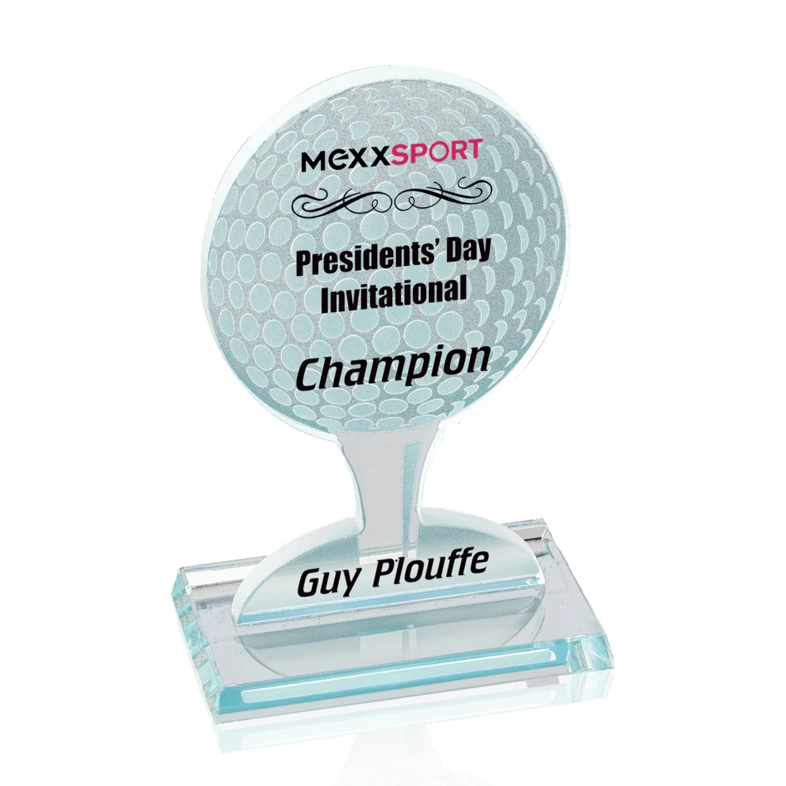 Ball Award on Tee — view 2