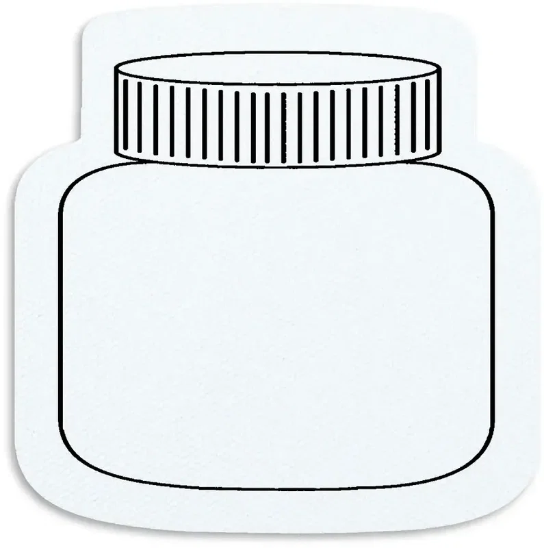 Jar or Bottle Jar Opener. Cross-shaped rubber jar opener for healthcare and senior outreach giveaways, view 11