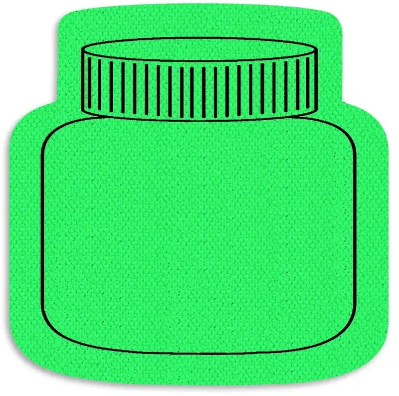 Jar or Bottle Jar Opener. Cross-shaped rubber jar opener for healthcare and senior outreach giveaways, view 12