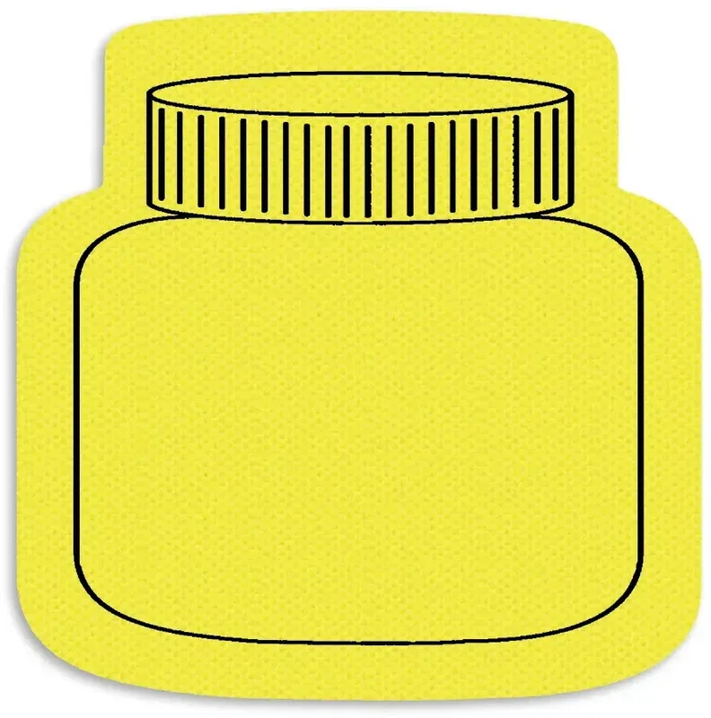 Jar or Bottle Jar Opener. Cross-shaped rubber jar opener for healthcare and senior outreach giveaways, view 13