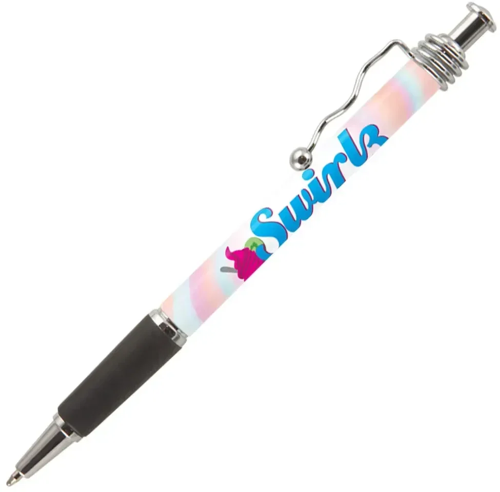 Customized Jazz Chrome Pen (Black or Blue Ink) — view 2
