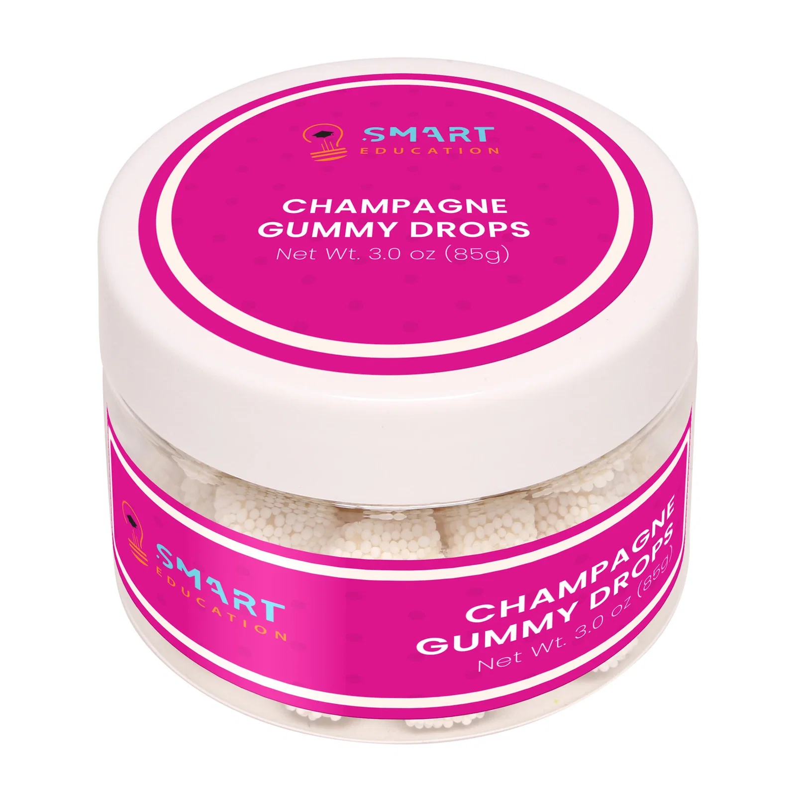Champagne Gummy Drops in a Jar — view 2