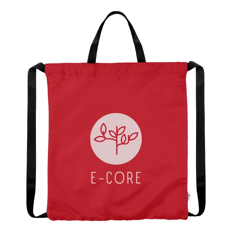Joel rPET Drawstring Tote Bag — view 3
