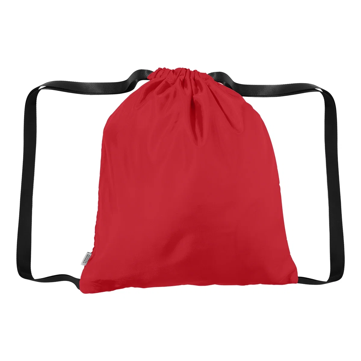 Navy bag viewed at an angle