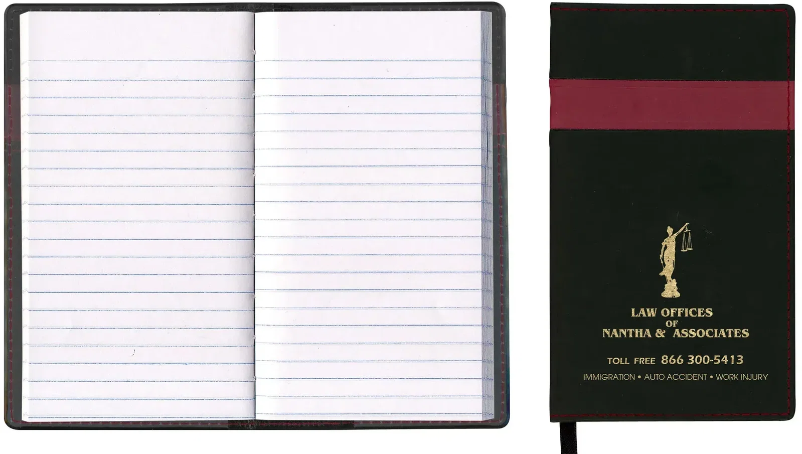 "Personalized Tally Tracker" Vinyl Soft Cover Notebook — view 3
