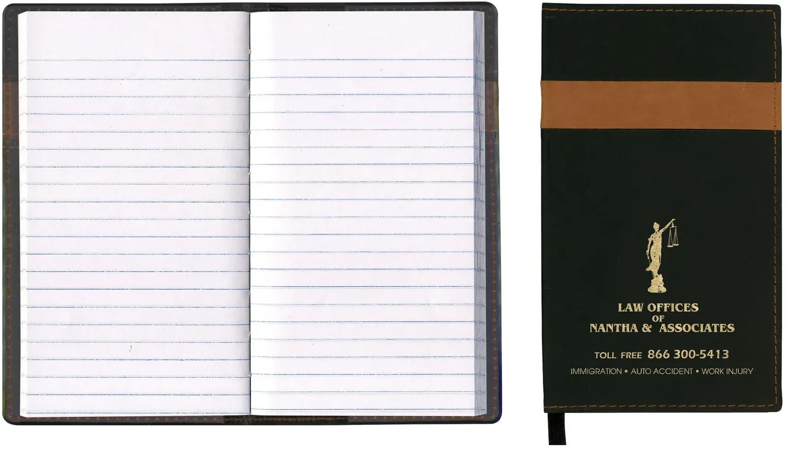 "Personalized Tally Tracker" Vinyl Soft Cover Notebook — view 4