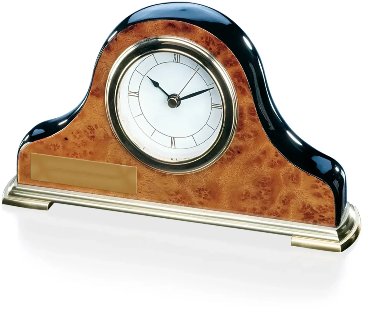 Custom Branded Joplin Mantle Clock — view 2