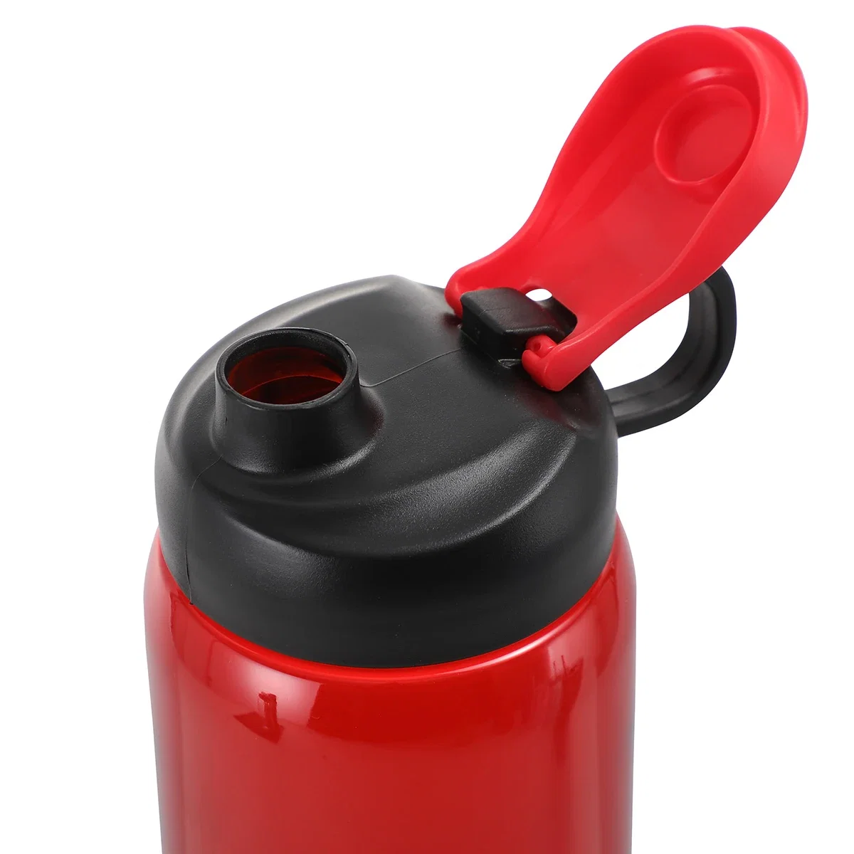 Side profile of the custom Josi 25 oz RPET Sports Bottle showing its slim silhouette