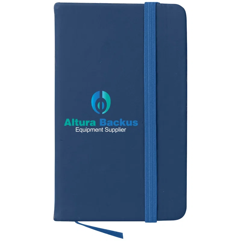 Softly lit notebook resting closed on a flat surface