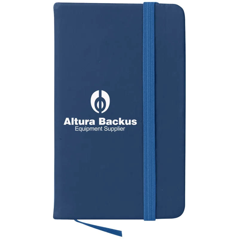 Front cover of the notebook shown flat against a plain background