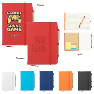 Journal Notebook w/ Sticky Notes & Flags