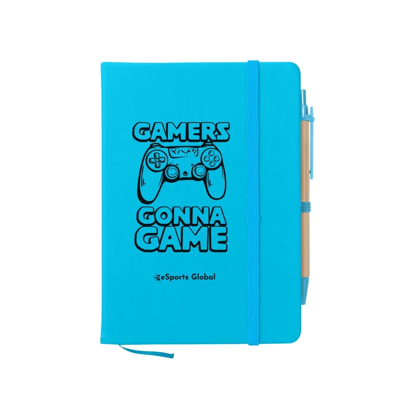 Journal Notebook w/ Sticky Notes & Flags — view 3