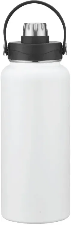 Custom Insulated Growler Water Bottle (34 oz) — view 2