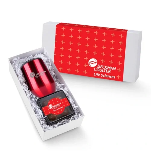"Joyful Set" with Wine Tumbler and Truffles — view 3
