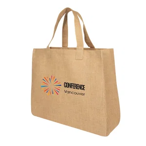 Customized Juliet Jute Tote Bag