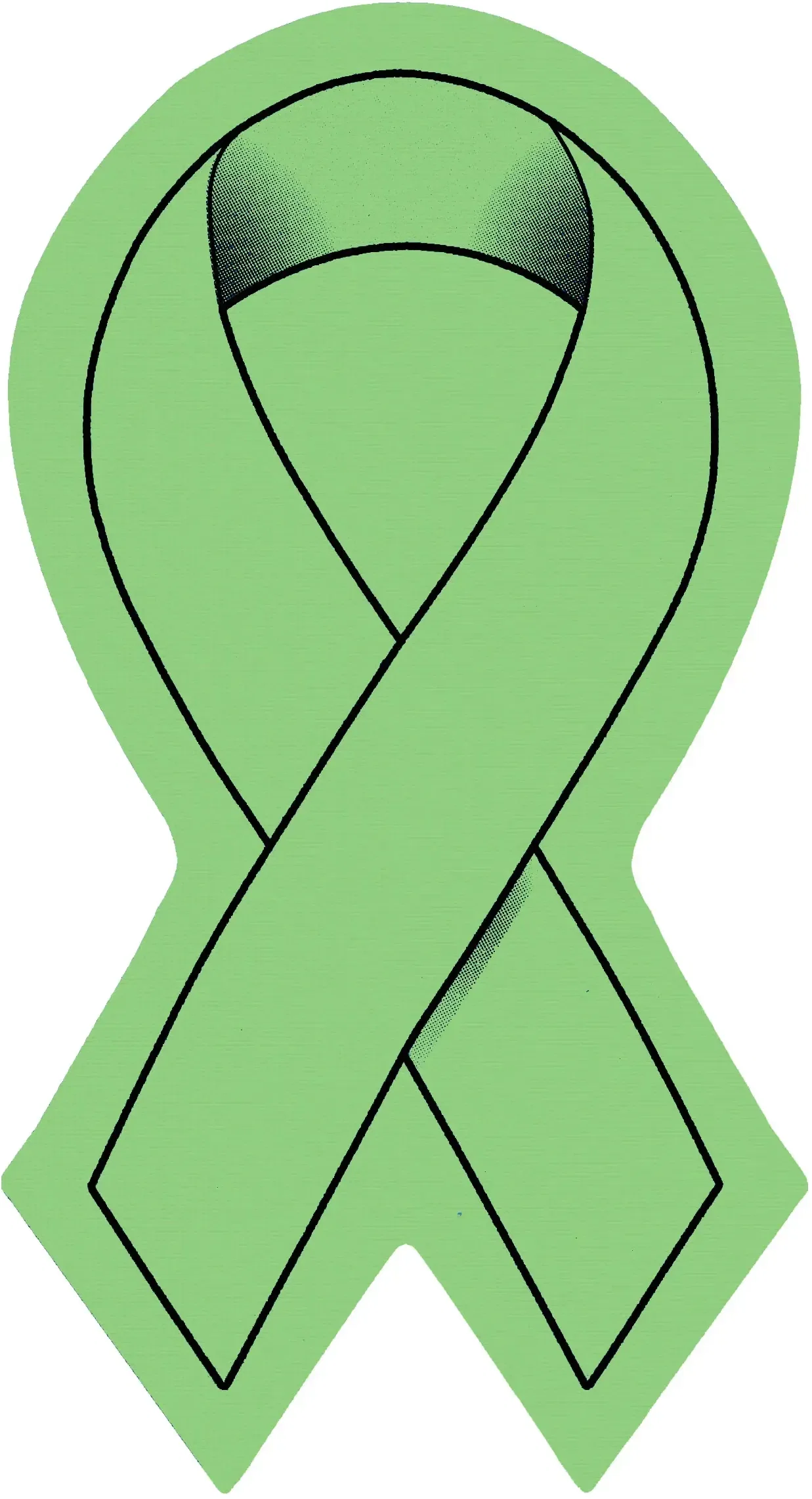 Jumbo "Awareness Ribbon" Opener. Ribbon-shaped rubber jar opener for breast cancer awareness cause campaigns, view 2