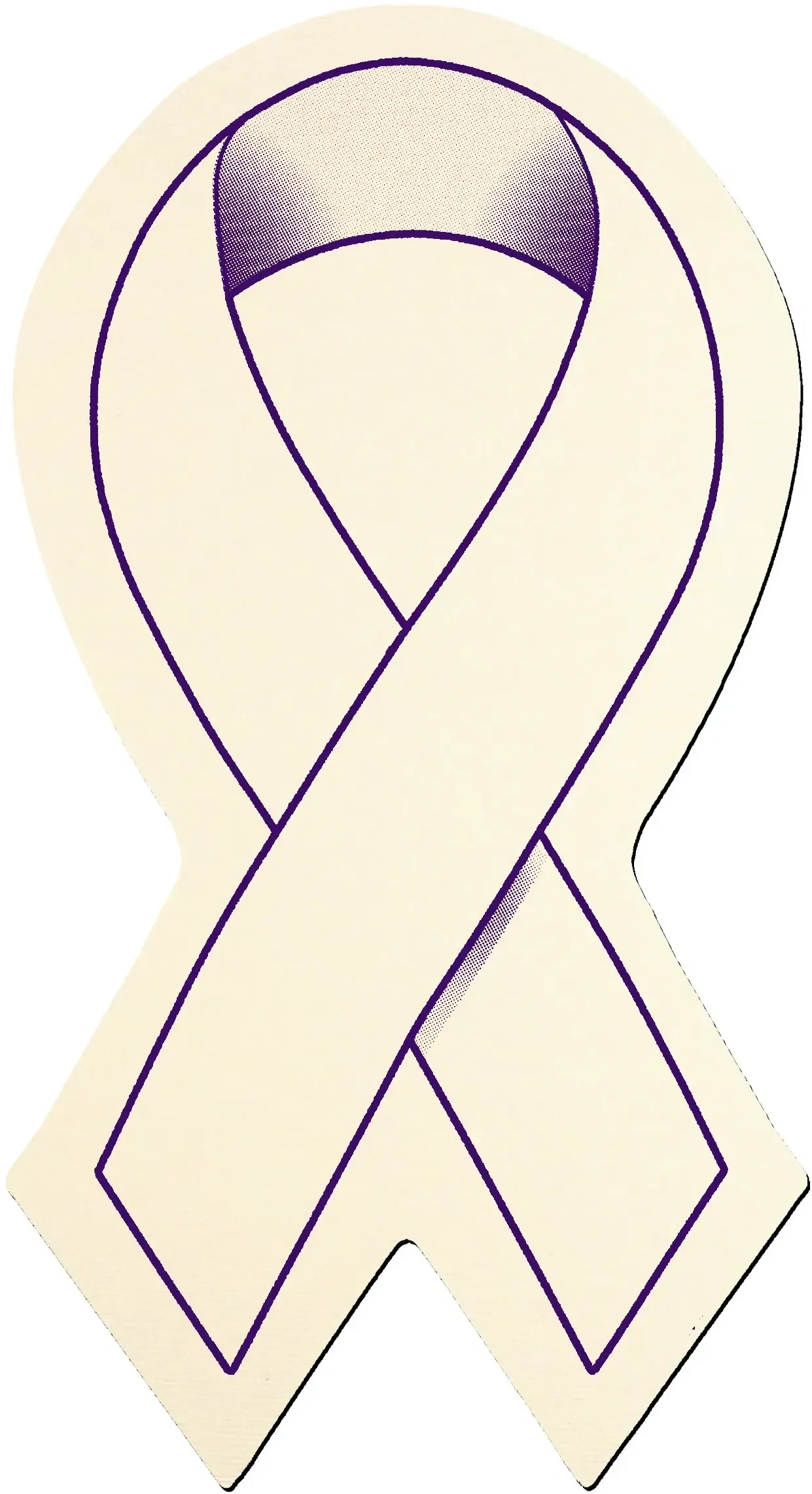 Jumbo "Awareness Ribbon" Opener. Ribbon-shaped rubber jar opener for breast cancer awareness cause campaigns, view 4
