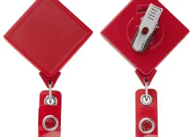 Custom JUMBO Diamond Badge Reel — view 3