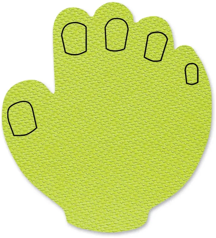 Jumbo Hand Jar Opener. Hand-shaped natural rubber jar opener with textured grip for kitchen use, view 12