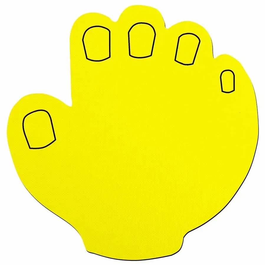 Jumbo Hand Jar Opener. Hand-shaped natural rubber jar opener with textured grip for kitchen use, view 2