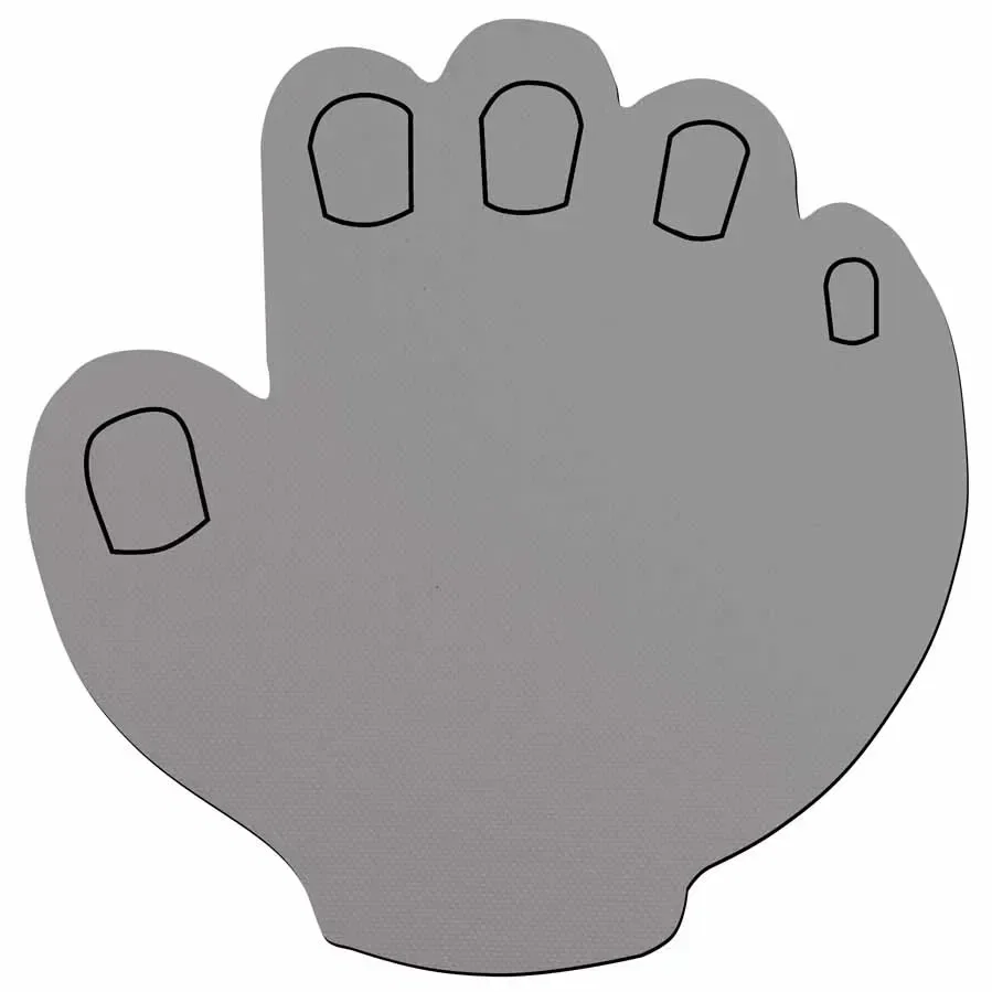 Jumbo Hand Jar Opener. Hand-shaped natural rubber jar opener with textured grip for kitchen use, view 3