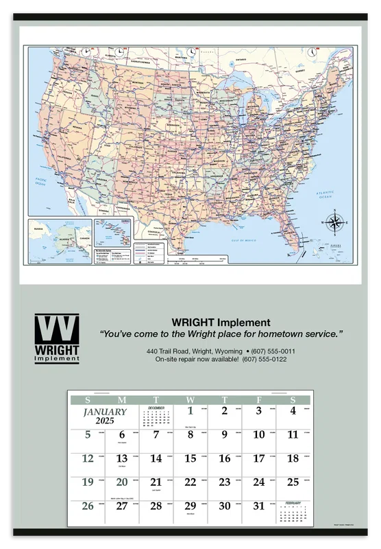 Jumbo Hanger 12 Month Calendar — view 5