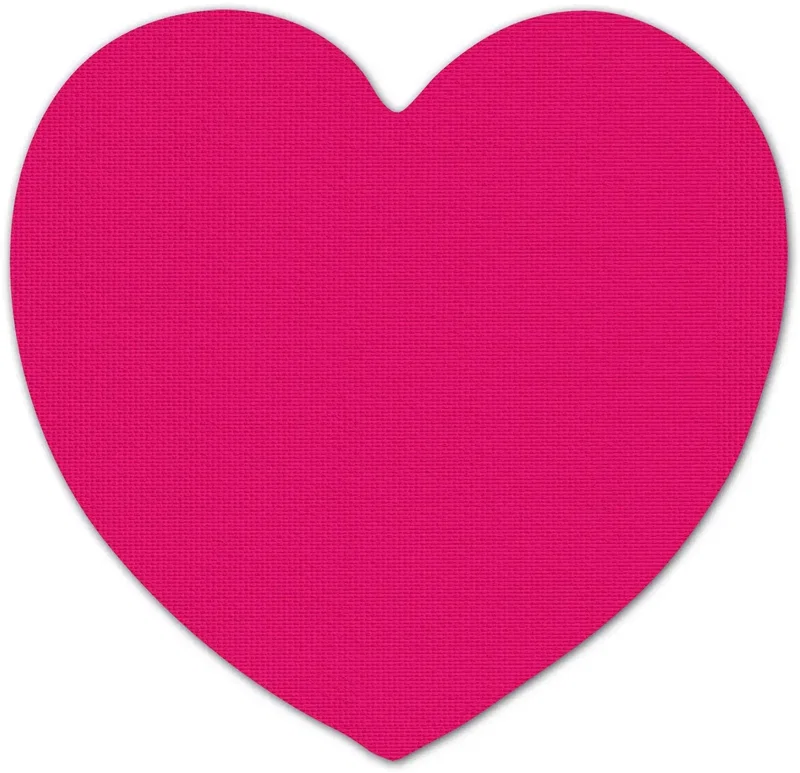 Jumbo Heart Jar Opener. Extra-large heart-shaped rubber jar opener for cardiac awareness giveaways, view 12