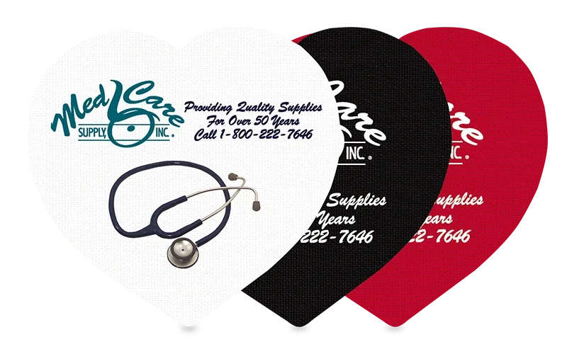 Jumbo Heart Vinyl Jar Opener. Jumbo heart-shaped vinyl jar opener for wedding favors and kitchen gift packs
